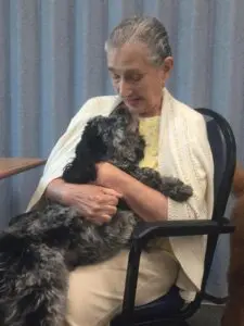 Petland Holds Puppy Therapy at Senior Center