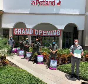 Petland Naples Makes Donation to K-9 Unit