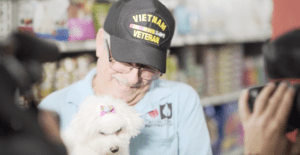 Petland Donates Puppy to Veteran